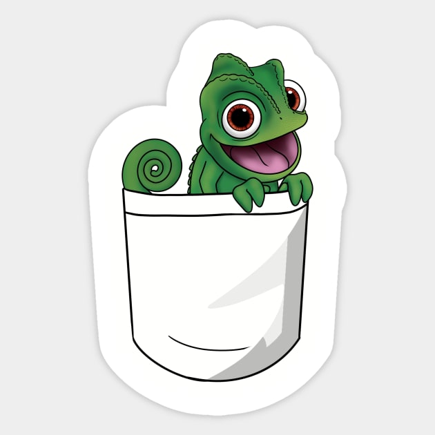 Shirt Pocket Pascal Sticker by leiacat